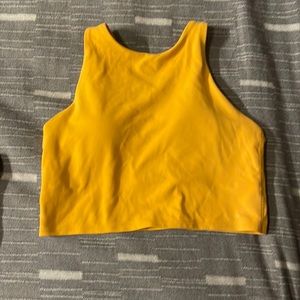 Athleta conscious crop size small abyssinian yellow